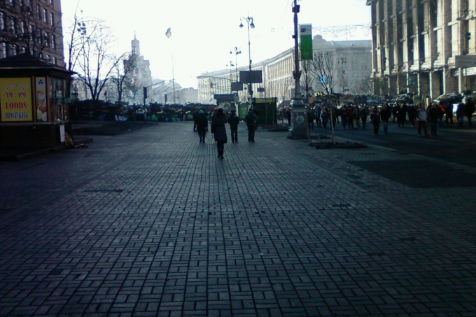 Євромайдан (21.02.14). Здравствуй, мальчик за серым щитом